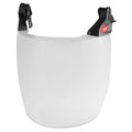 BOLT Full Face Shield - Clear Dual Coat Lens (Compatible with Milwaukee Safety Helmet (No Brim))
