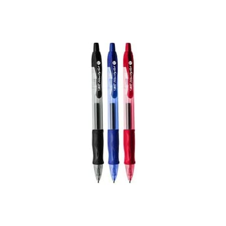 Gel Roller Ball Pen, Medium 0.7 mm, Black PK12