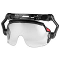 Face Shield Visor, Clear Visor, 4 3/8 in Height