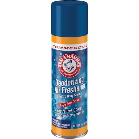 Air Freshener, Deodorizing, Aerosol Spray Can, 7 oz, 12 PK
