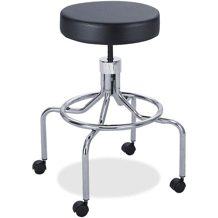Lab Stool, High Base with Screw Lift