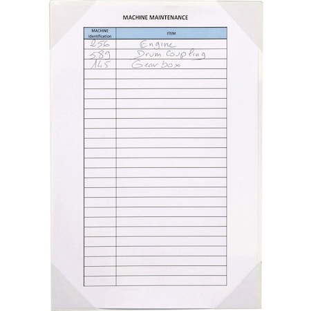 Sign Holder, Easy Write, Adhesive, PK5