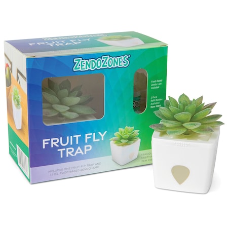 Fruit Fly Trap, Bait Box, White