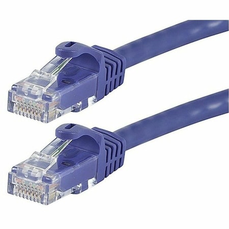 Patch Cord, Cat 6, Flexboot, Purple, 2.0 ft.