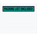 Packing List Envelopes, Green, PK1000