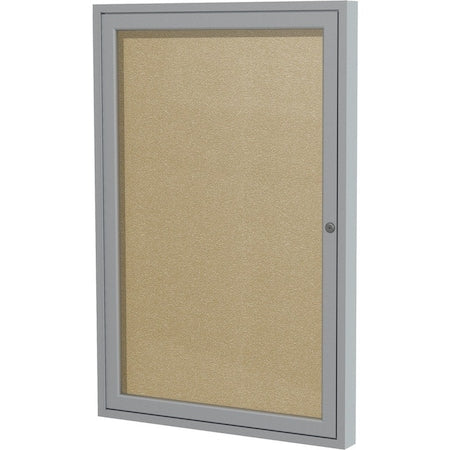 Enclosed Outdoor Bulletin Board 24x18", Tack
