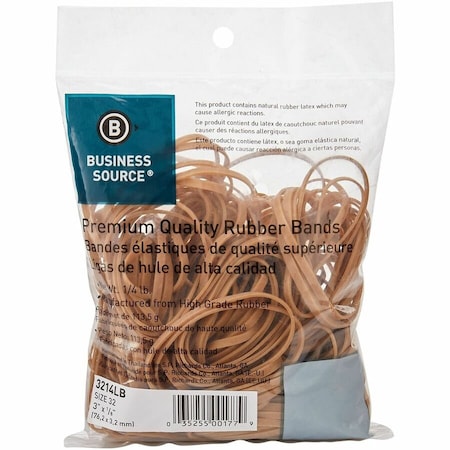 Rubber Band, Beige, Rubber, PK2
