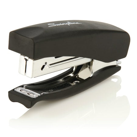 Soft Grip Hand Stapler, 20 Shts, Black,