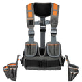 Tool Vest, Combo, Modbox, Gray, Ballistic Nylon, 4 Pockets