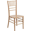 Hercules Chiavari Chair, Wood Back, 15-3/4 in W 18" L 36-1/4" H