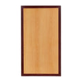 Two-Tone Cherry/Mahogany Resin Top, 30" x