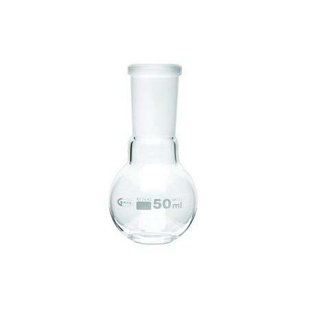 Boiling Flask, Colorless, 100 mm H, PK6