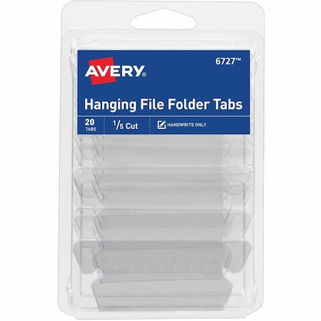 Hanging File Folder Tabs and Inser, PK20