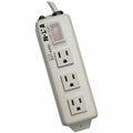 Outlet Strip, SJT, 3 5-15R, 5-15P, 6 ft., Light Gray