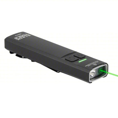 LED Pocket Flashlight with Laser