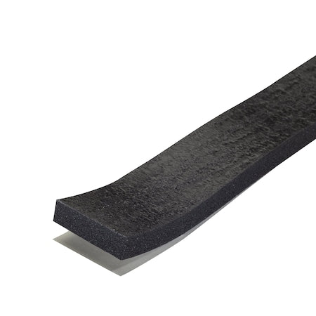 Foam Tape, 10 ft., Black, Sponge, Sold As: Roll