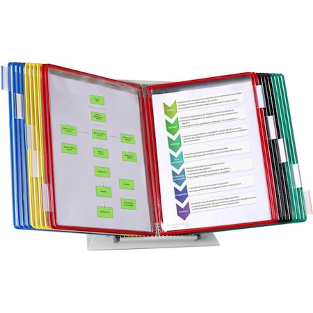 Desk Unit Starter Set,20 Pockets,Asst