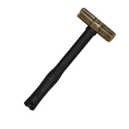 Brass Sledge Hammer, Rubber Handle, 10lb
