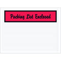 Packing List Envelopes, Red, PK1000