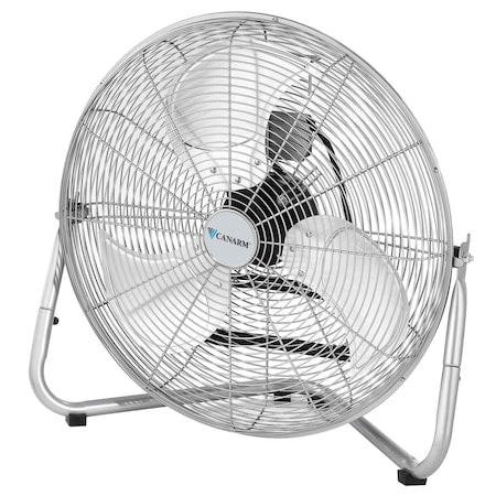 Industrial Fan, Wall Mount, 20 in Blade Dia, 120V, 4,178/4,654/5,160 cfm, Non-Oscillating