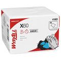 WypAll General Clean X60 Multi-Task Cleaning Cloths (41083), Washcloths Hydroknit, Quarterfold, PK8