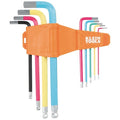 Powder Coated MM Hex Key Set, 9pc
