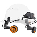 Hard Hat Cooling Fan, Gray/Orange