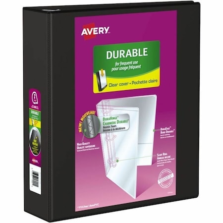 Durable View 3 Ring Binder, 3" Slant Rin