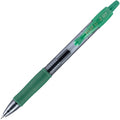 Pen, Gel, G2, Fine, Green, PK12