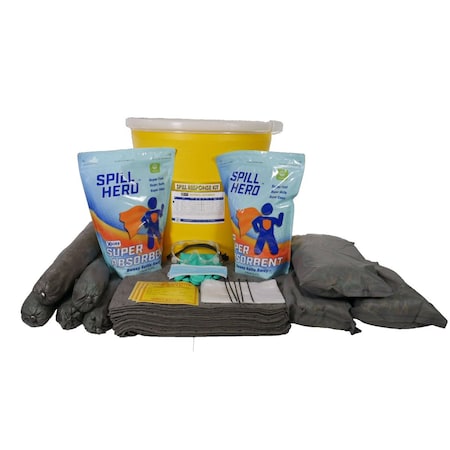 Spill Kit, Universal, 20 gal.