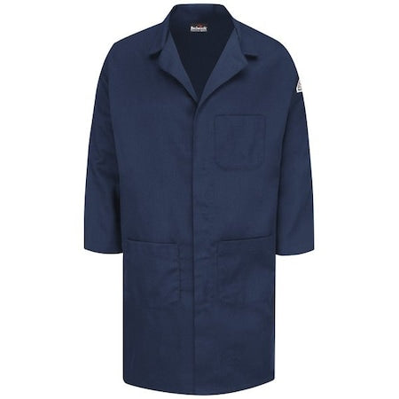 CONCEALED SNAP FRONT LAB COAT - CAT 2 -