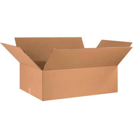 36 in x 24 in x 18 in Shipping Box, Kraft, Corrugate, Double Wall, 48 ECT