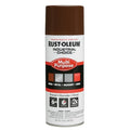 Spray Paint, Leather Brown, Gloss, Solvent, 12 oz