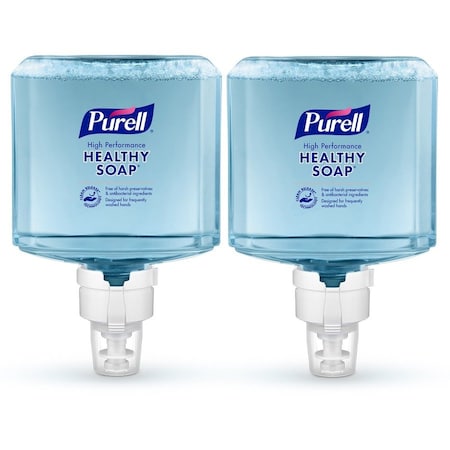 Hand Soap, Series ES8, 1, 200 mL, Foam, Fragrance Free, 2 PK