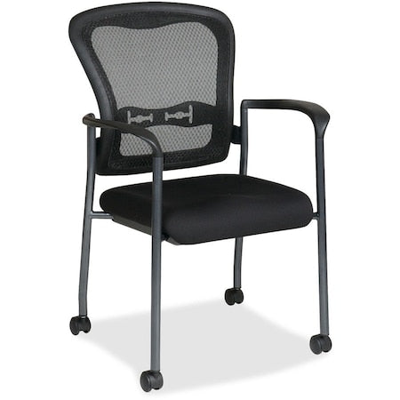 Chair, Stacking, Fabric/Metal, Fabric, Coal