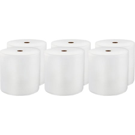 Hard Wound White Roll Towel, 8 X 800