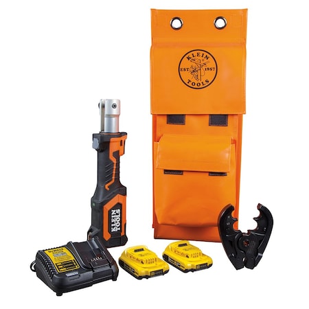 26" Cable Crimper Kit, Cordless 7 ton s
