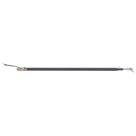 FanDownrod, Black, Steel, 1inDia, 36inL