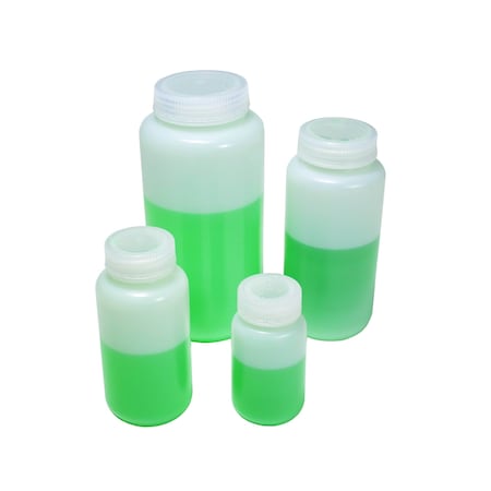 Reagent Bottle, 199 mm H, Clear, PK50