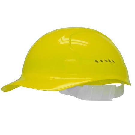 Bump Cap, Vented, Yellow