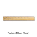 Ruler, Wood, 15 In