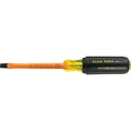 Insulated Slotted Screwdriver 1/4 in Round