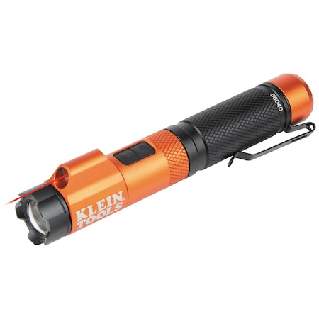 Rechargeable Flashlight with Laser