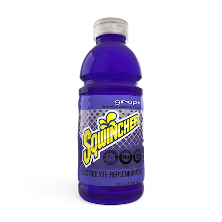 Sports Drink, Regular, 20 oz ready to drink, Grape, PK24