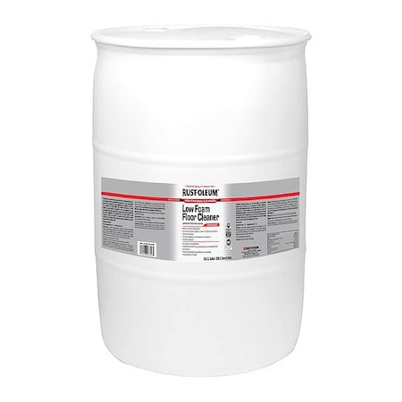 Low Foam Floor Cleaner, Drum, 55 Gallon