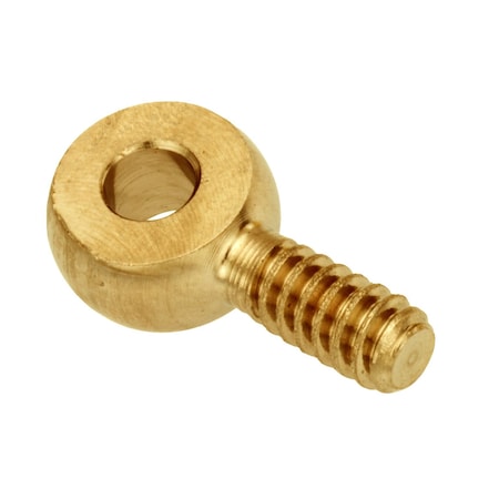 Fixed Rod End, Brass, Plain, 14 mm OD