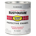 Rust Prevenative Paint, Metallic, Metallic Aluminum, 1 qt.
