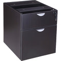 Pedestal, 2 Hanging, 3/4 Box/File, Mocha