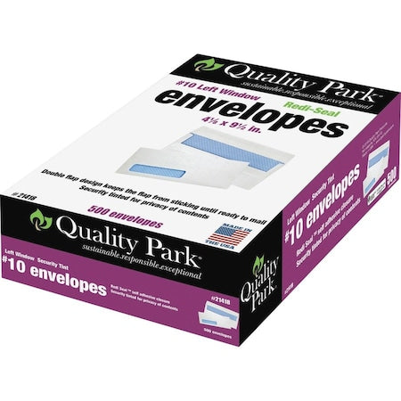 Business Envelope, White, Paper, PK500
