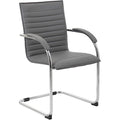 B9536 Side Chair, Wood Back, 23 in W 24-1/2" L 37-1/2" H, Fixed, Vinyl Seat